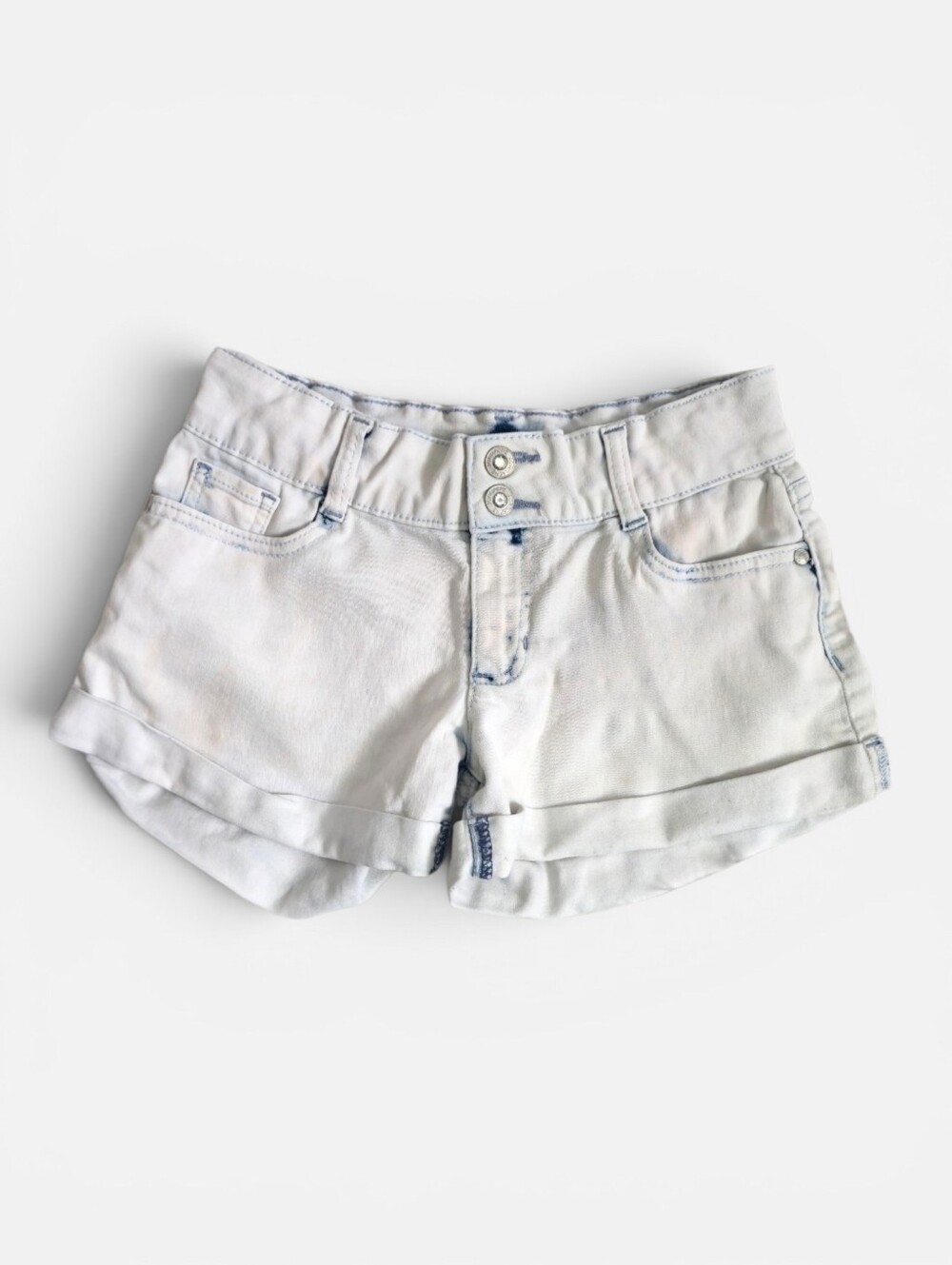 Jordache Y2K Stretchy Light Wash Denim Shorts